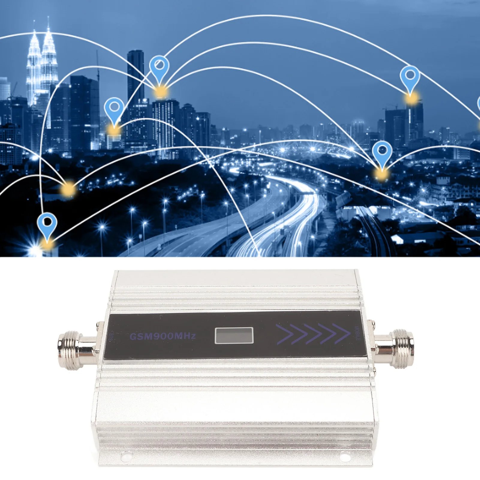 100-240V GSM Repeater 4G 3G 2G Cellular Signal Booster GSM DCS LTE B8 900MHz Mobile Network Booster Repeater Amplifier